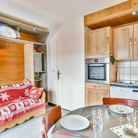 Cosy Centre-village Avec Balcon, Parking, Cuisine Equipee - Fr-1-685-50 * Les Gets