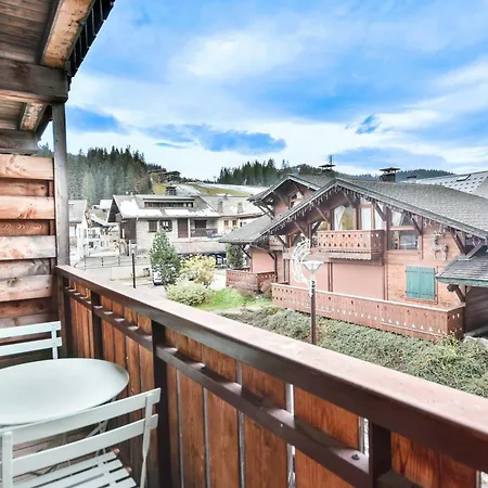 Apartmán Cosy Centre-village Avec Balcon, Parking, Cuisine Equipee - Fr-1-685-50 Les Gets